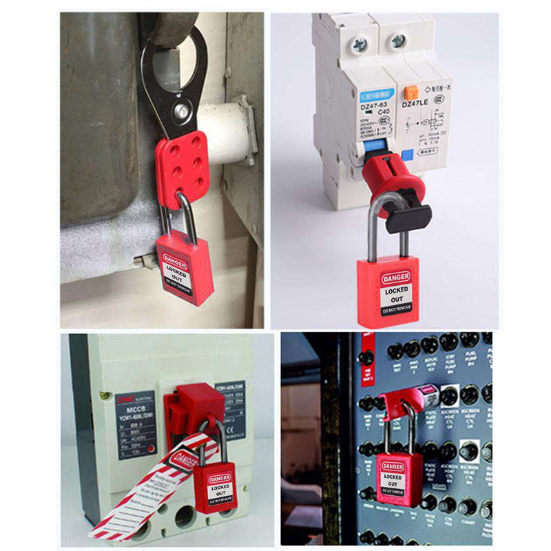 Lockout Tagout Kit - Clamp-On Circuit Breaker Lockout