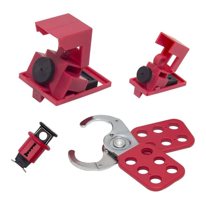 Lockout Tagout Kit - Clamp-On Circuit Breaker Lockout