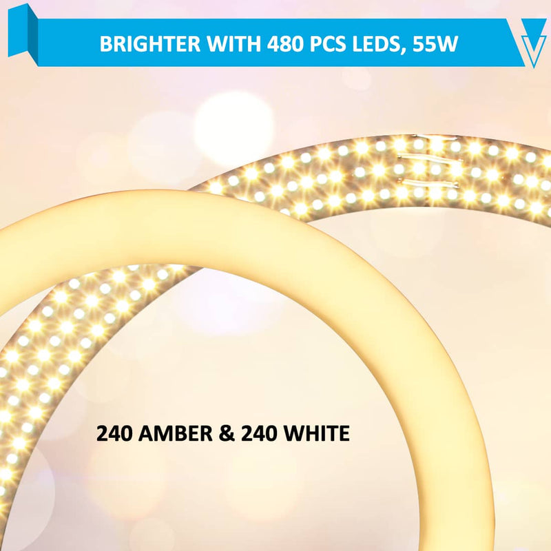 wisamic ring light LEDs