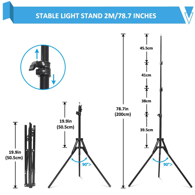 wisamic ring light stand