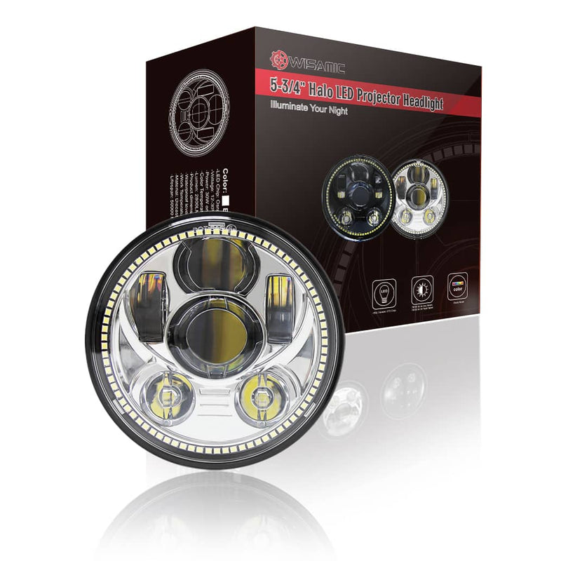wisamic 5-3/4 led headlight package